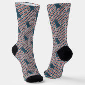 CHAUSSETTE MOTIF AIGLE (Angulaire)