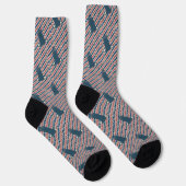 CHAUSSETTE MOTIF AIGLE (Droite)