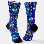 Chaussette Motif Amulet Evil Eye (Angulaire)