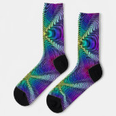 Chaussette Motif arc-en-ciel (Gauche)