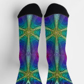 Chaussette Motif arc-en-ciel (Haut)