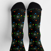 Chaussette Motif Atomique Moderne et Cool Science (Haut)