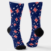 Chaussette Motif australien (Angulaire)