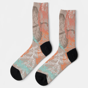 Chaussette Motif automne