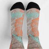 Chaussette Motif automne (Haut)