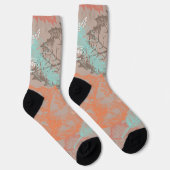 Chaussette Motif automne (Droite)