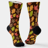 Chaussette Motif automne (Angulaire)