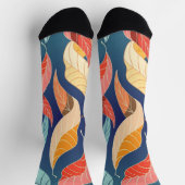 Chaussette Motif automne (Haut)