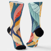 Chaussette Motif automne (Angulaire)