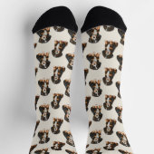 Chaussette Motif bernois de Chien Chien de Montagne (Haut)