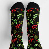 Chaussette Motif Berries (Haut)