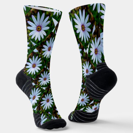 Chaussette Motif blanc (Angulaire)