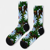 Chaussette Motif blanc (Gauche)