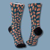Chaussette Motif Blue Acorn