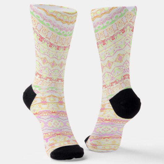 Chaussette Motif Boho (Angulaire)