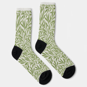 Chaussette Motif botanique floral vert de William Morris
