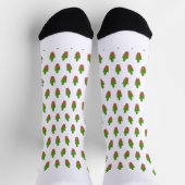Chaussette Motif Cactus mignon sur chaussettes (Haut)