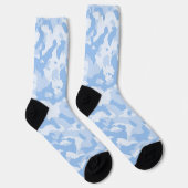 Chaussette Motif Camouflage Pastel Blue Camo (Droite)
