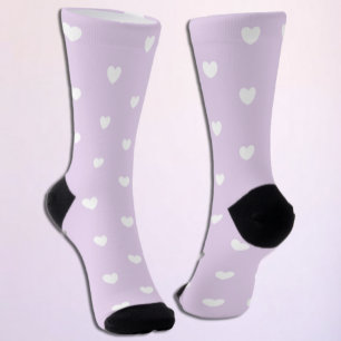 Chaussette Motif cardiaque