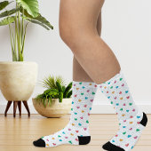 Chaussette Motif cardiaque
