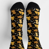 Chaussette Motif Chien Mignon (Haut)