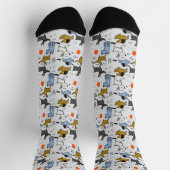Chaussette Motif chien mignon Doodle (Haut)