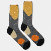 Chaussette motif citrouille (Droite)