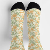 Chaussette Motif classique aux fruits orange (Haut)