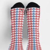 Chaussette Motif Coeurs croisés (Haut)