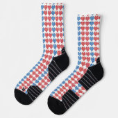 Chaussette Motif Coeurs croisés (Gauche)