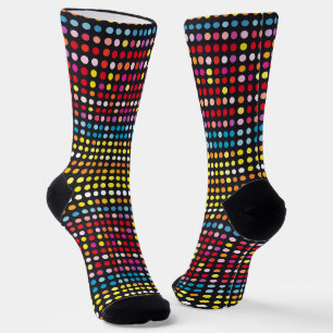 Chaussette Motif coloré Abstrait