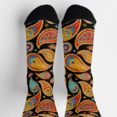 Chaussette Motif coloré Paisley (Haut)