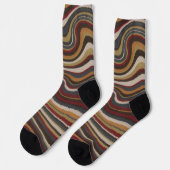Chaussette Motif coloré tendance (Gauche)