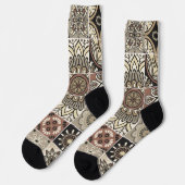 Chaussette Motif coloré tendance (Gauche)