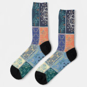 Chaussette Motif coloré tendance  (Gauche)