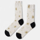 Chaussette Motif Constellation de style vintage (Gauche)