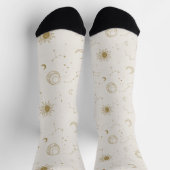 Chaussette Motif Constellation de style vintage (Haut)