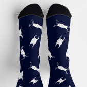 Chaussette Motif Coque d'oeufs de requin (Haut)