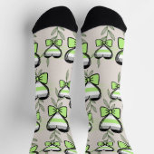 Chaussette motif corazones (Haut)