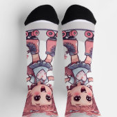 Chaussette motif corazones (Haut)