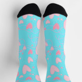 Chaussette motif corazones (Haut)