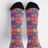 CHAUSSETTE MOTIF COULEURS (Haut)