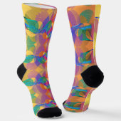 CHAUSSETTE MOTIF COULEURS (Angulaire)