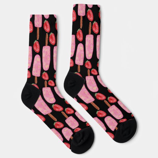 Chaussette Motif crème glacée | motif Lollies | lollipop 1 C (Droite)