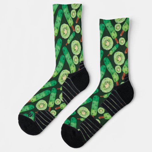 Chaussette Motif crème glacée | motif Lollies | lollipop 8 (Gauche)