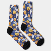 Chaussette Motif d'aquarelle Halloween (Droite)