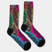 Chaussette motif d'arbre de Noël (Droite)