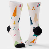Chaussette motif d'arbre de Noël (Angulaire)