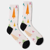Chaussette motif d'arbre de Noël (Droite)