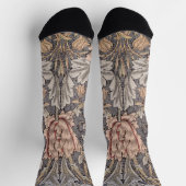 Chaussette Motif d'art traditionnel italien (Haut)